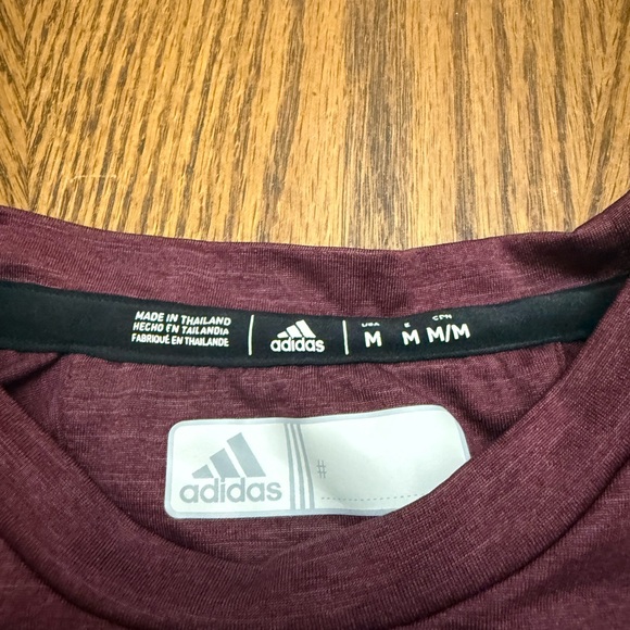 Adidas Mississippi State Bulldogs Maroon Athletic Tee - Picture 2 of 9